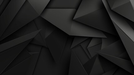 Fototapeta premium Abstract black background with smooth gradient and subtle texture – ideal for design, art, and creative projects
