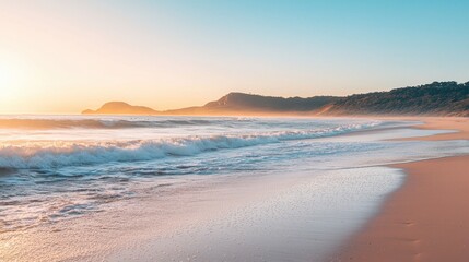 Tranquil Beach Sunrise.