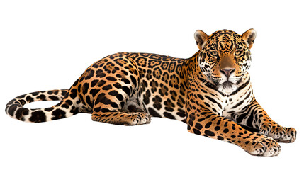 Obraz premium Jaguar isolated on transparent background, PNG