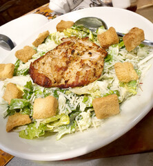 Caesar Salad: Classic Salad with Chicken