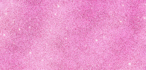 Abstract glittering pink background. Festive and party shiny texture. Holidays concept