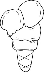 Sketch Ice cream