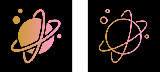 Planet Vector Icon