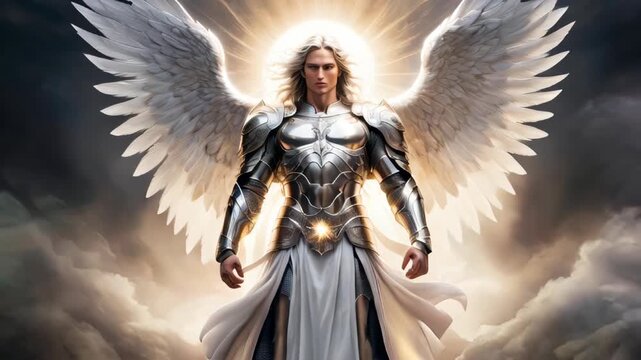 Archangel Michael, a spiritual warrior in the battle of good versus evil