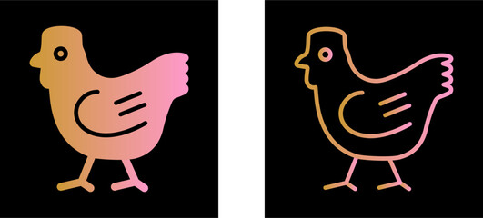 Poultry Vector Icon
