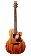 Obraz premium PNG Brown Acoustic Guitar guitar brown white background.