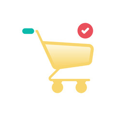 Checkout vector icon