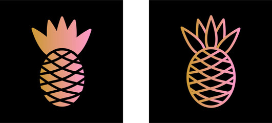 Pineapple Vector Icon