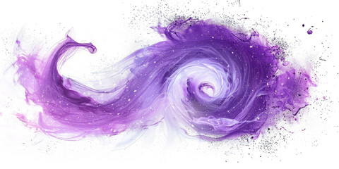 Dynamic magical whirlwind, representing a powerful enchantment spell, on a clean white background.