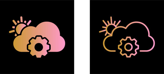 Forecast Vector Icon