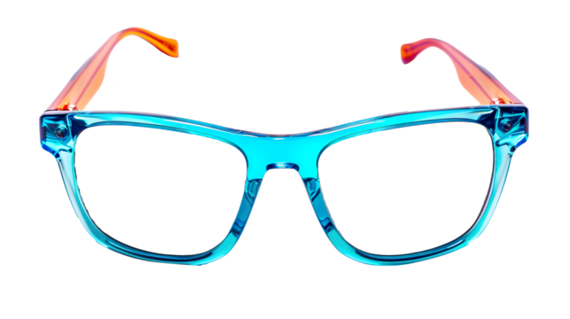 Summer sunglasses isolated on transparent background, PNG