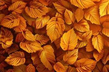 Fototapeta premium A compact cluster of leaves, captured in detail