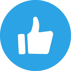 Thumbs Up, Like Speech Notification Icon