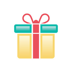 Gift vector icon