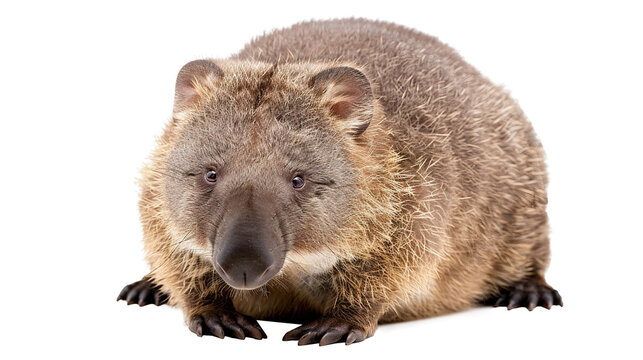 recommend clip art: Wombat isolated on transparent background, PNG