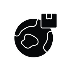 Worldwide Delivery vector icon