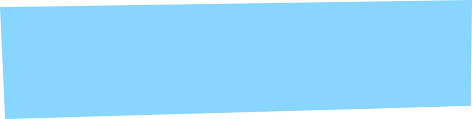 Memphis shape sign. Rectangle symbol.