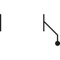 Callouts Title. Digital Callouts. Vector Icon