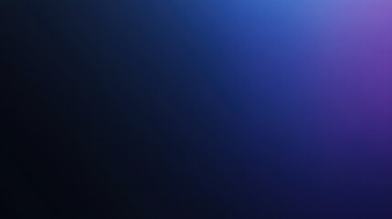 Obraz premium A gradient background transitioning from dark to light blue and purple hues.