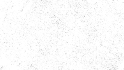 Black grunge detailed background. Black texture overlay Dust grainy texture on white background. Vector illustration.
