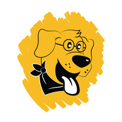 dog vector illustration