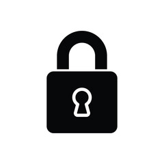 Lock vector icon