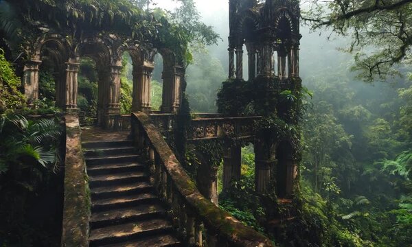 Las Pozas, a surrealist botanical garden in Xilitla Mexico by Edward James