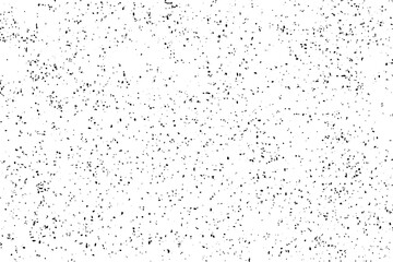 Naklejka premium Black grunge Distressed texture Transparent Background, design element Gritty effect.