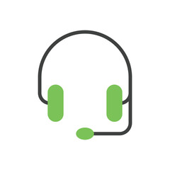 Headset vector icon