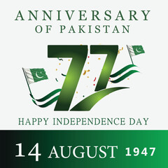 Pakistan's Independence Day, celebrated on August 14th, marks the day in 1947 when Pakistan gained independence from British rule. This day commemorates the creation of a separate nation.