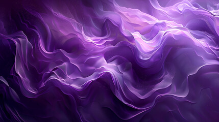 Obraz premium Digital purple Wave Pattern