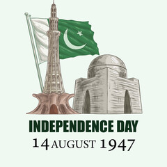 Pakistan's Independence Day, celebrated on August 14th, marks the day in 1947 when Pakistan gained independence from British rule. This day commemorates the creation of a separate nation.