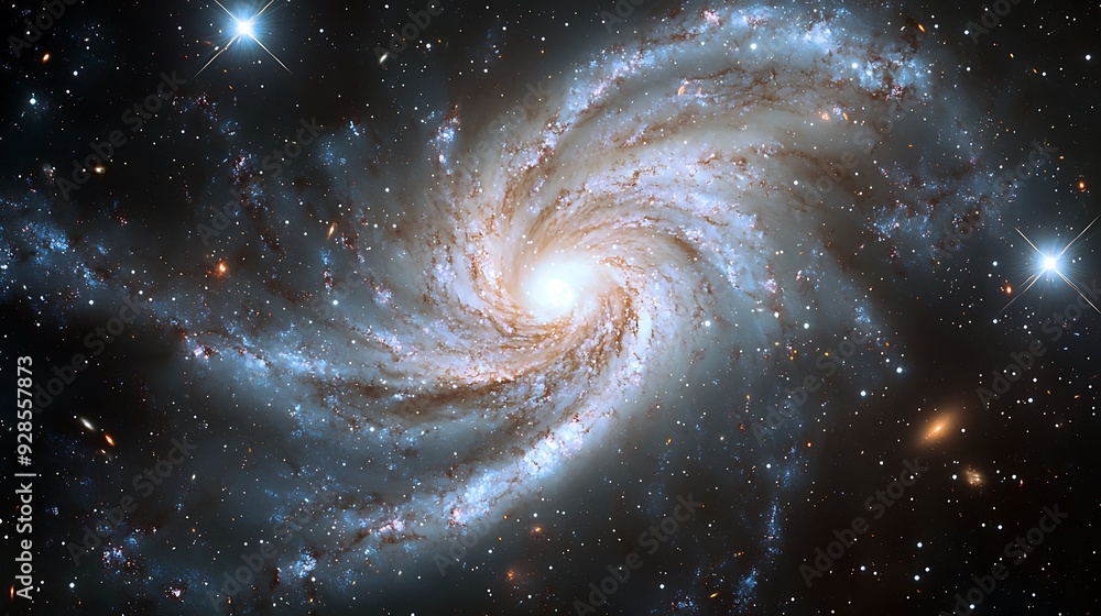 Canvas Prints galaxy space view