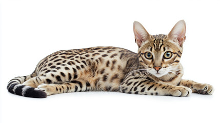 Obraz premium Bengal cat isolated