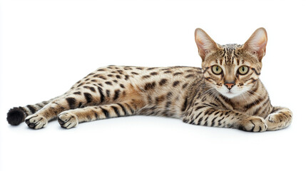 Obraz premium Bengal cat isolated