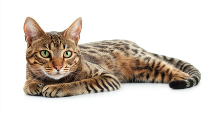 Obraz premium Bengal cat isolated
