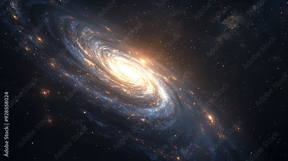 Canvas Prints galaxy space view