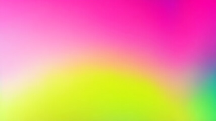 Obraz premium Modern illustration abstract gradient color background pink, green, yellow and magenta vibrant grainy texture background design.