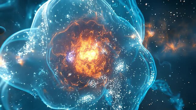 The helium atom's code as seen from an electron's orbit