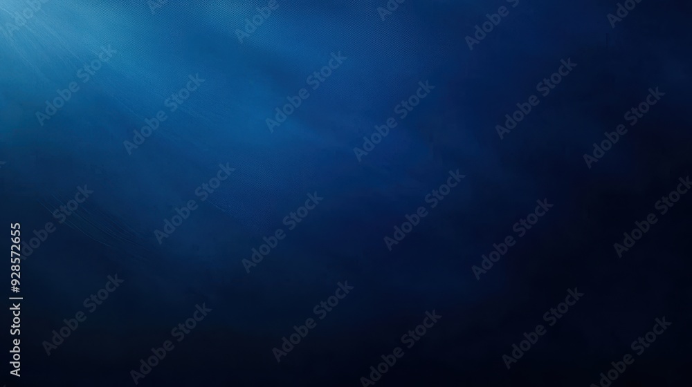 Poster a serene blue gradient background with soft light effects, creating a calming atmosphere.