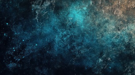 Obraz premium Abstract Textured Blue and Black Background