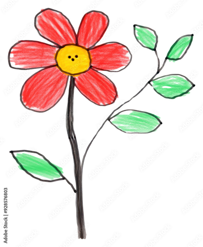 Poster flower nature petal plant.