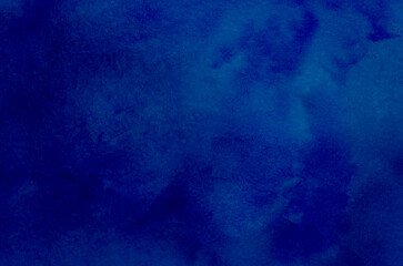 Abstract blue watercolor background texture
