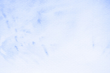 Abstract blue watercolor background texture