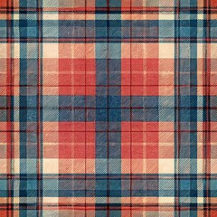 Scott Tartan Plaid Seamless Pattern