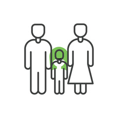 Family vector icon
