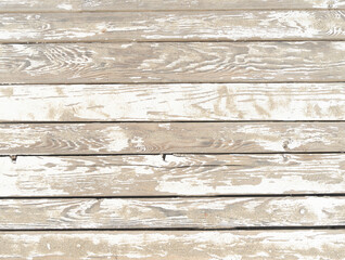 Naklejka premium Old wooden boards as a retro background 