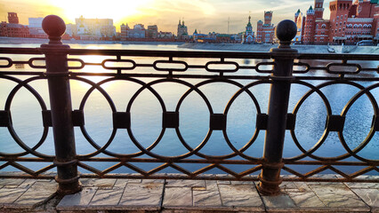 wrought iron fence