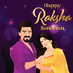 Happy Raksha Bandhan, Sister and Brother