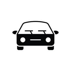 Fototapeta premium Family car vector icon
